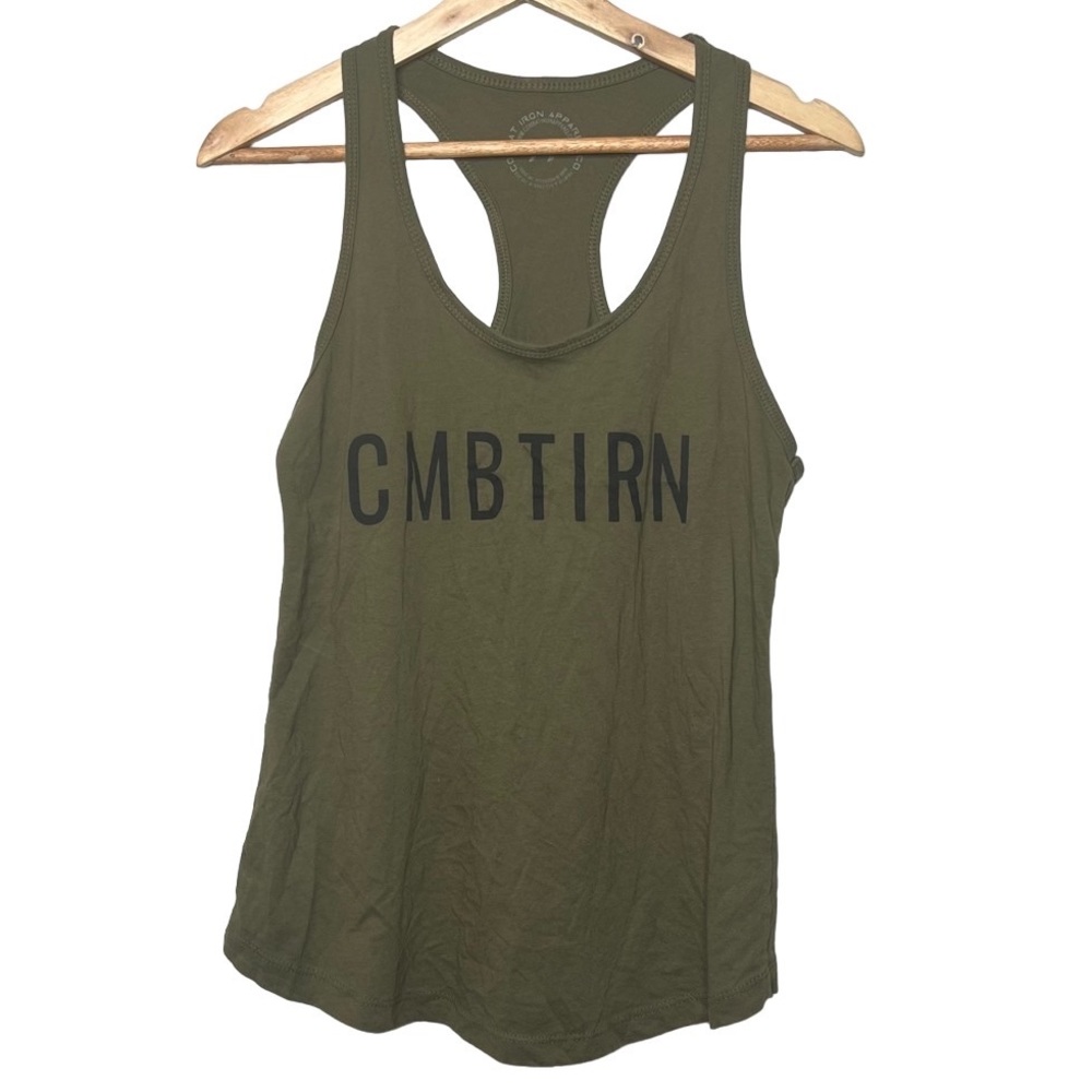 Combat Iron Apparel Graphic Racerback Tank